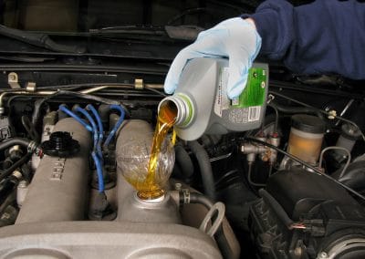 this image shows truck oil change in Springfield, MO
