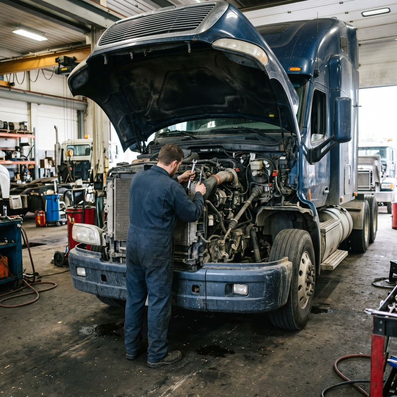 Heavy-duty diesel truck repair in Springfield, Missouri